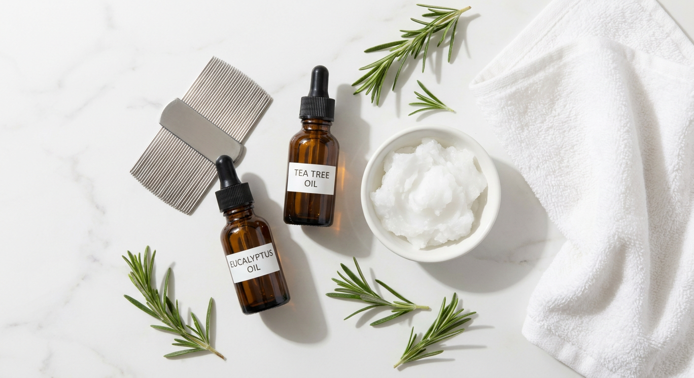 Natural non-toxic lice treatment products used for New Jersey in-home visits